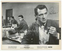 6s218 ROCK HUDSON signed 8x10 still '66 being watched by Murray Hamilton in Seconds!