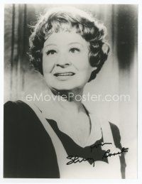 6s370 SHIRLEY BOOTH signed 7.5x9.5 REPRO still '90 head & shoulders portrait looking surprised!