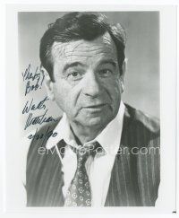 6s390 WALTER MATTHAU signed 8x10 REPRO still '90 close up of the star wearing vest and tie!