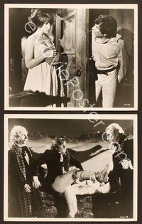 6v982 FEARLESS VAMPIRE KILLERS 2 8x10 stills '67 Roman Polanski, Sharon Tate, Jack MacGowran!