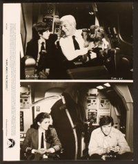 6v818 AIRPLANE II 4 8x10 stills '82 Robert Hays, Julie Hagerty, Lloyd Bridges!