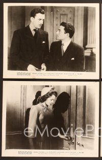 6v395 ALIBI 8 8x10.25 stills '43 Margaret Lockwood, Hugh Sinclair, James Mason!