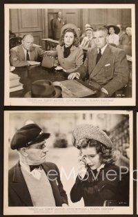 6v712 ALWAYS TOGETHER 5 8x10 stills '48 c/u of Robert Hutton & Joyce Reynolds, Tom Dugan!