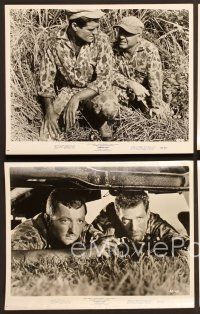 6v514 AMBUSH BAY 7 8x10 stills '66 Hugh O'Brian, James Mitchum, Mickey Rooney!