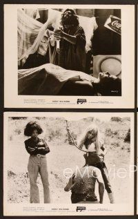 6v312 ANGELS' WILD WOMEN 9 8x10 stills '72 Al Adamson directed, Ross Hagen & sexy biker chicks!