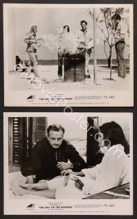 6v927 DAY OF THE DOLPHIN 3 8x10 stills '73 George C. Scott & Trish Van Devere, Mike Nichols!