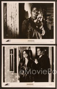 6v423 DIAMONDS 8 8x10 stills '75 Robert Shaw, Richard Roundtree, Barbara Hershey & Shelley Winters!