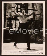 6v738 ENTER THE DRAGON 5 8x10 stills '73 Bruce Lee kung fu classic, the movie that made him a legend