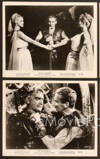 6v533 ERIK THE CONQUEROR 7 8x10 stills '61 Mario Bava's Gli Invasori, Cameron Mitchell!