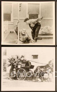 6v845 FIREMAN 4 8x10 stills R60s great wacky images of Charlie Chaplin!