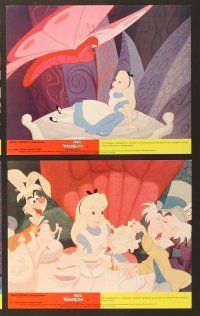 6v396 ALICE IN WONDERLAND 8 English FOH LCs R78 Walt Disney Lewis Carroll classic, different!