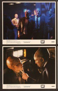 6v093 ALIEN NATION 8 8x10 mini LCs '88 they came to Earth to live among us & learned our language!