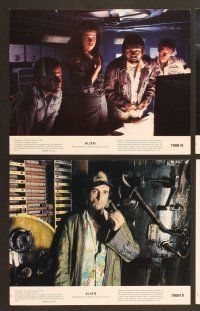 6v092 ALIEN 8 8x10 mini LCs '79 Ridley Scott, Sigourney Weaver, Harry Dean Stanton!