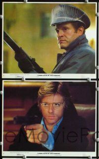 6v087 3 DAYS OF THE CONDOR 8 int'l 8x10 mini LCs '75 Robert Redford, Faye Dunaway, John Houseman