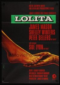 7e226 LOLITA German R66 Stanley Kubrick, Sue Lyon, sexy Braun artwork!