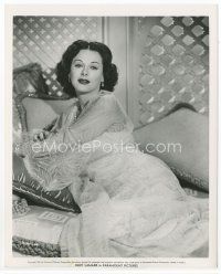 7f198 HEDY LAMARR deluxe 8x10 still '51 wearing sexy neglegee from My Favorite Spy!