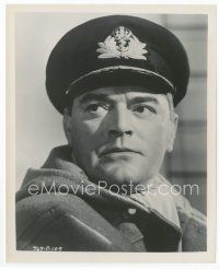 7f214 JACK HAWKINS 8x10 still '49 head & shoulders portrait wearing military officer's cap!