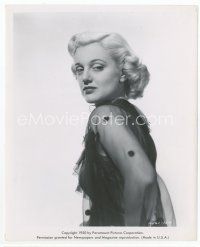 7f232 JAN STERLING 8x10 still '50 waist-high portrait of the blonde in sexy sheer neglegee!