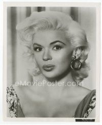 7f247 JAYNE MANSFIELD 8x10 still '57 head & shoulders close up of the sexy blonde actress!