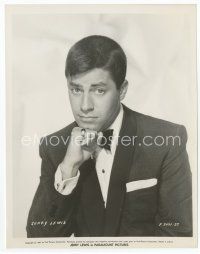7f274 JERRY LEWIS 8x10.25 still '57 close up wearing tuxedo with his hand on his chin!