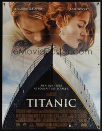 7h592 TITANIC French 1p '98 Leonardo DiCaprio, Kate Winslet, directed by James Cameron!