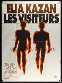 7h603 VISITORS French 1p '72 directed by Elia Kazan, cool completely different artwork!