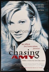 7x141 CHASING AMY 1sh '97 Kevin Smith, Joey Lauren Adams, Ben Affleck, Jason Lee!