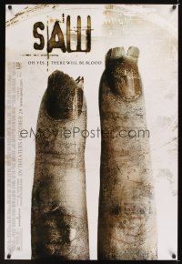 7x553 SAW II advance DS 1sh '05 Darren Lynn Bousman, Tobin Bell!