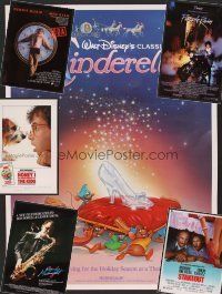 8b044 LOT OF 27 UNFOLDED MINI POSTERS lot '84 - '89 Cinderella R87, Honey I Shrunk the Kids + more!