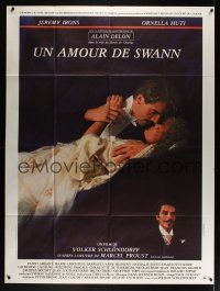 8c179 SWANN IN LOVE French 1p '84 Volker Schlondorff's Un Amour de Swann, Jeremy Irons,Ornella Muti!