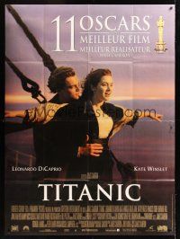 8c184 TITANIC French 1p '98 Leonardo DiCaprio, Kate Winslet, James Cameron, different!