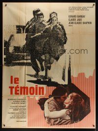 8c193 WITNESS French 1p '69 Belgia crime thriller directed by Anne Walter!