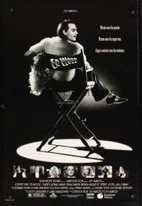 8z347 ED WOOD DS 1sh '94 Tim Burton, Johnny Depp as the worst director ever, mostly true!