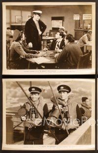 9f560 U-BOAT PRISONER 17 8x10 stills '44 Bruce Bennett, World War II submarines!