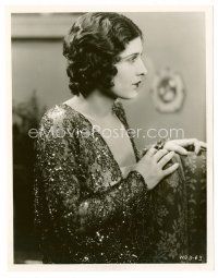 1m403 EVELYN BRENT 8x10 key book still '28 from Night of Mystery wearing cool beaded dress!