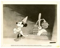 1m406 FANTASIA 8x10 still 1942 Disney, best image of Mickey Mouse making broom do his work!