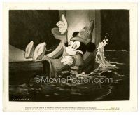 1m407 FANTASIA 8x10 still 1942 Disney, close art of oblivious Mickey Mouse taking a nap!