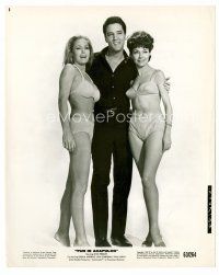 1m434 FUN IN ACAPULCO 8x10 still '63 Elvis Presley w/sexy Ursula Andress & Elsa Cardenas!