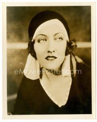 1m456 GLORIA SWANSON deluxe 8x10 still '30 great head & shoulders portrait from What a Widow!