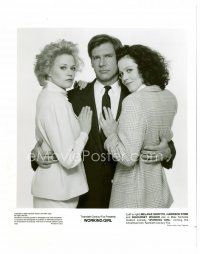 1m807 WORKING GIRL 8x10 still '88 Harrison Ford, Melanie Griffith & Sigourney Weaver!