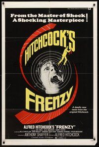 1w333 FRENZY 1sh '72 written by Anthony Shaffer, Alfred Hitchcock's shocking masterpiece!