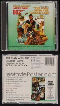 2m306 MAN WITH THE GOLDEN GUN soundtrack CD '88 original score by John Barry, Don Black & Lulu!