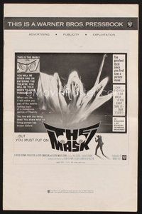 2m169 MASK pressbook '61 you won't believe the hypnotic evil of Magic Mystic Mask!