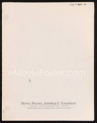 2m197 CITY SLICKERS 2 first draft script March 4, 1993, screenplay by Billy Crystal, Ganz & Mandel