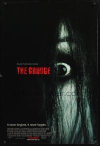 2y409 GRUDGE advance 1sh '04 Sarah Michelle Gellar, creepy image of eyeball!