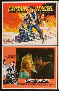 3f220 CAPTAIN APACHE 8 LCs '71 Lee Van Cleef, Carroll Baker, Stuart Whitman