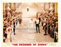 3h639 PRISONER OF ZENDA photolobby '52 Stewart Granger & Deborah Kerr in crowd after coronation!