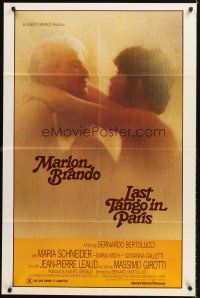 4g535 LAST TANGO IN PARIS 1sh R82 Marlon Brando, Maria Schneider, Bernardo Bertolucci!