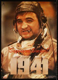 4s635 1941 commercial poster '79 Steven Spielberg, John Belushi as Wild Bill, sayonara sucker!