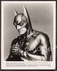 5a988 BATMAN & ROBIN 2 8x10 stills '97 George Clooney, Arnold Schwarzenegger as Mr. Freeze!